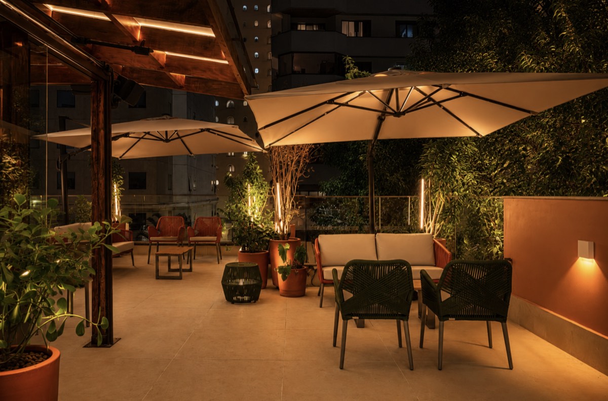 Lounge do Rooftop Côrte